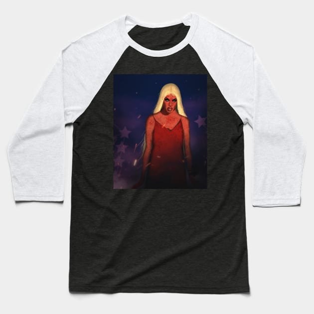 TAYCE - Carrie Baseball T-Shirt by whos-morris